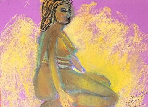 Pastel reine saba - pastel,,