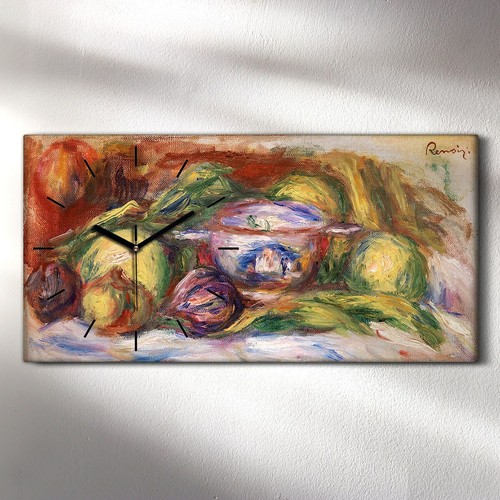 Horloge murale sur - toile, 60x30