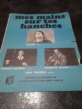 Partition vintage rare  " Mes