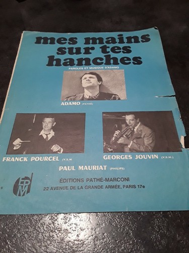 Partition vintage rare - , mes