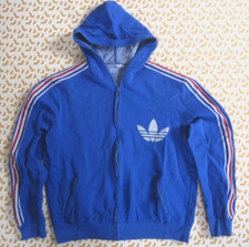 Veste Adidas à capuche Ventex Trefoil Equipe de France  70'S Vintage Jacket - XL