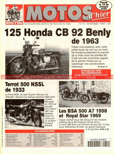 Motos hier honda 125 cb - 19,