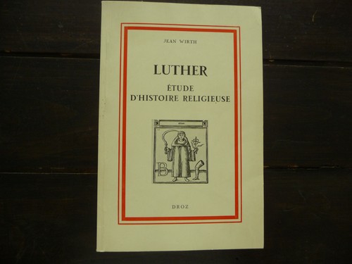 Luther étude histoire - luther,,