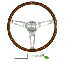 Grand volant ancien en bois