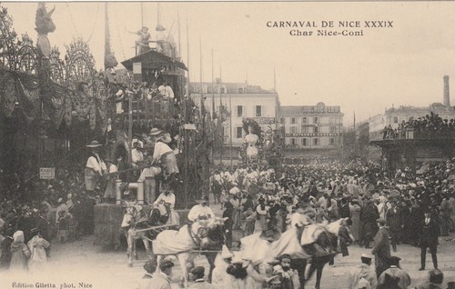 Cpa carnaval nice xxxix - carnaval, de