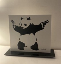 BANKSY : Impression sur panneau rigide avec COA