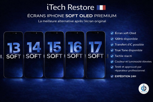 Ecran soft oled iphone 14 - soft,