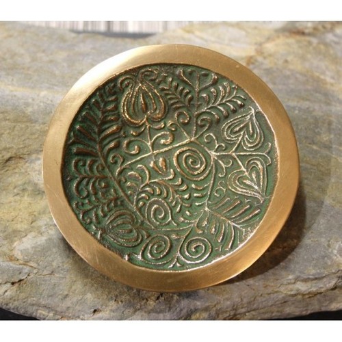 Toulhoat coupe broderie bronze - coupe,