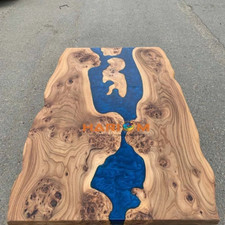 Bleu Résine Époxy Rivière