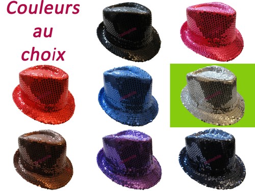 Chapeau borsalino paillettes - borsalino,
