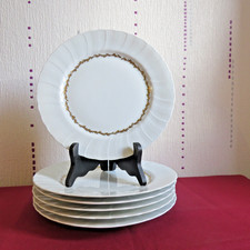 6 assiettes plates en