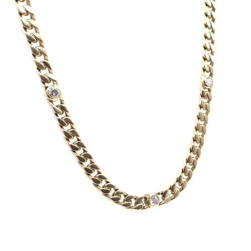 Collier jaune 14 - cm,