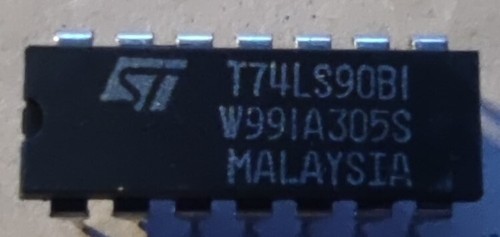 T74ls90bi bit decade binary - t74ls90bi, 4-bit