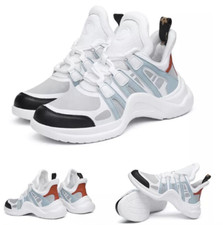 Baskets plateforme sneakers compensées épaisses no name femme noires pas cher