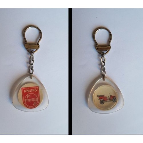 Porte clés philips rouge - porte-clés,