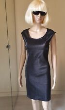 Pin Up Star robe noire brillante neuf Taille S