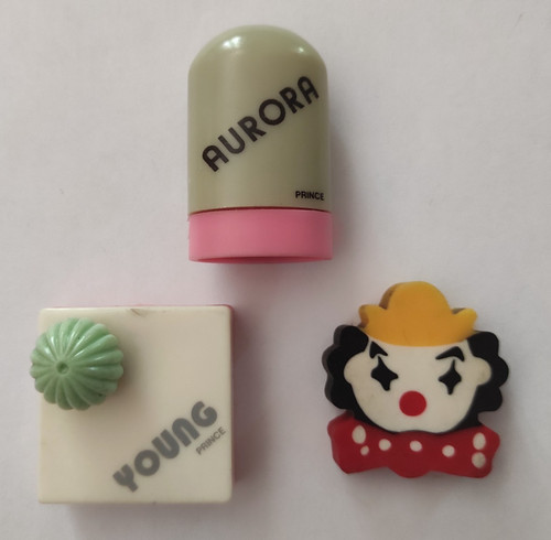 Lot gommes fantaisies - lot, 3