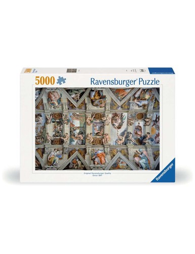 Puzzle 5000 chapelle - chapelle, sixtine