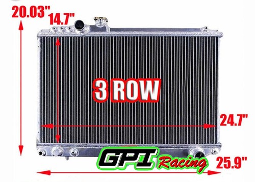 For 3row aluminum radiator - for,