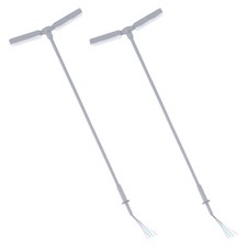  2 Pcs Lampadaire Miniature