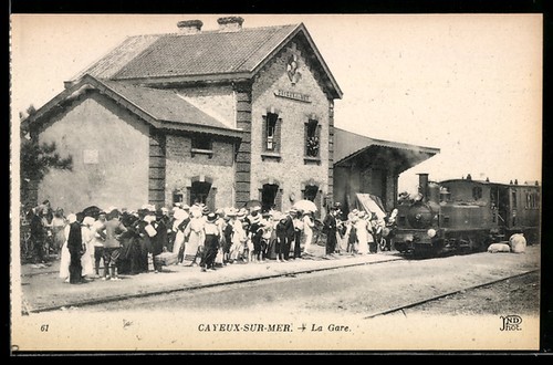 Cpa cayeux sur mer - cpa,