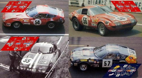 Décal ferrari 365 - 365, gtb