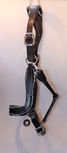 Cuir halfter noir - halfter, wb
