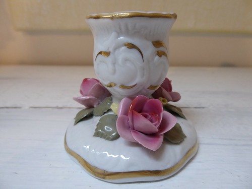 Bougeoir porcelaine dresde - ,