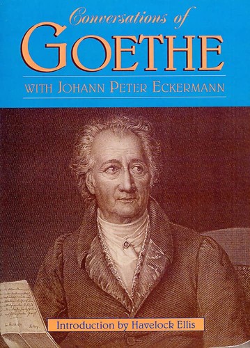 Conversations goethe with - conversations, of