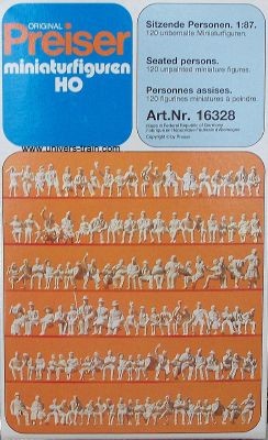 Preiser 16328 personnages - preiser,