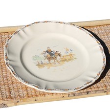 Grand plat rond 32 cm en
