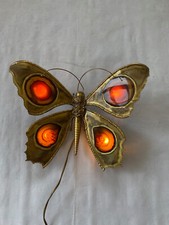 1970’ Applique Papillon en Bronze ou Laiton, Duval Brasseur Ou Isabelle Faure
