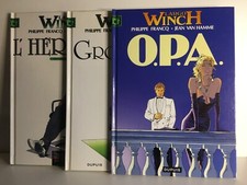 J4 - LARGO WINCH - TOME 1 2 3 - DUPUIS - PHILIPPE FRANCQ  - VAN HAMME - LOT BD