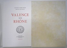 Valence sur rhone  10 Gravures en taille douce d'Albert Decaris -  1982 numéroté