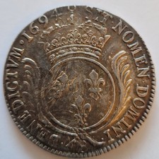 Ecu aux Palmes, Louis XIV