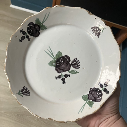 Ancienne belle assiette - ancienne,