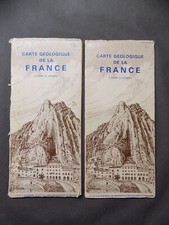 CARTE GEOLOGIQUE DE LA FRANCE 1:1000 000 (Feuilles Nord & Sud) BRGM
