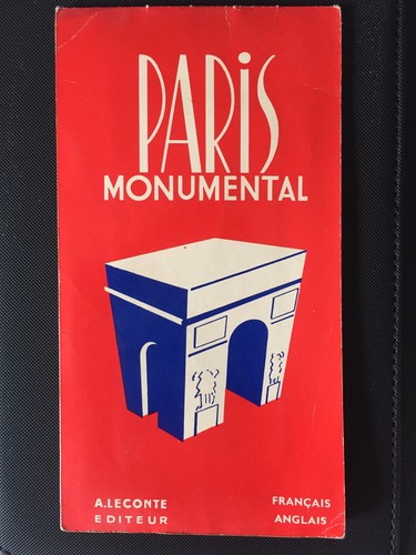 Paris monumental plan - paris,