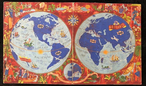 Planisphere sur les - sur,