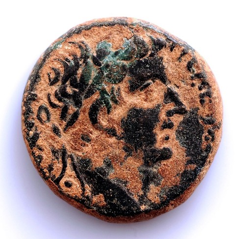 Roma tiberio bronze - sc-roma,