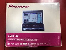 Lecteur DVD de navigation GPS Pioneer AVIC-X3 SINGLE DIN CAR, EN BOÎTE ET NEUF