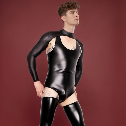 Gilet combinaison body faux - body,