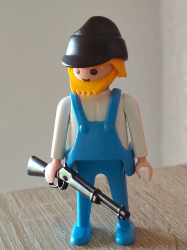 Playmobil figurine colon ouest - figurine,