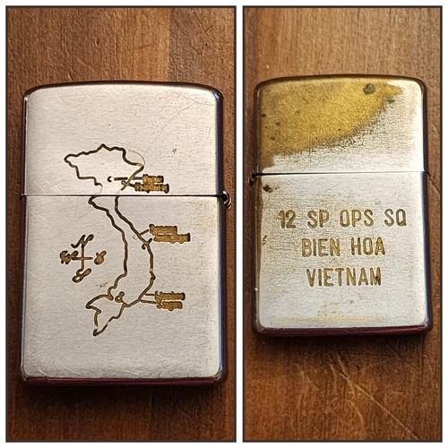 Vietnam zippo lighter 12th - zippo,