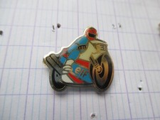 pin's  moto course  Elf