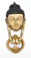 Porte-Cloches En Laiton Visage