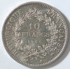 10 francs hercule 1966