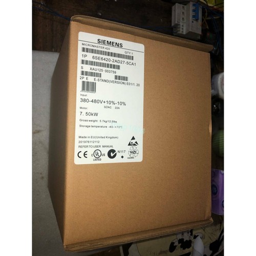 New siemens micromaster 420 - new,
