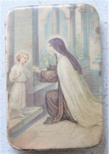 CHROMO RELIGIEUX PLASTIFIÉ