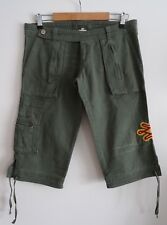 Bermuda treillis cargo femme YOU vert kaki taille M